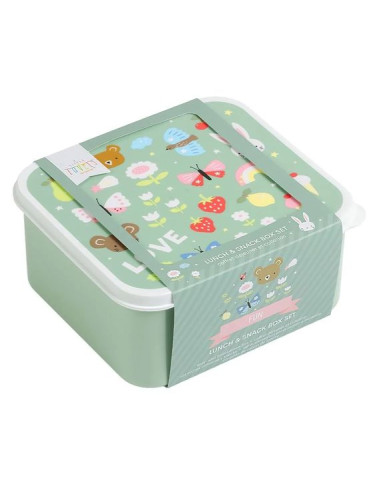 4 boites à goûter joie - A Little... 4 boites à goûter joie - A Little...