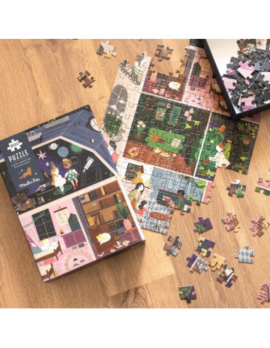 Puzzle 200 pièces l'hôtel particulier... Puzzle 200 pièces l'hôtel particulier...