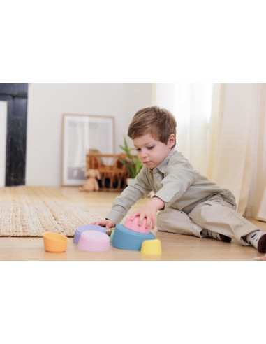 Jouet à empiler Stak 8 pièces - Oppi Jouet à empiler Stak 8 pièces - Oppi