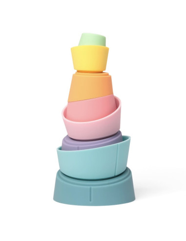 Jouet à empiler Stak 8 pièces - Oppi Jouet à empiler Stak 8 pièces - Oppi