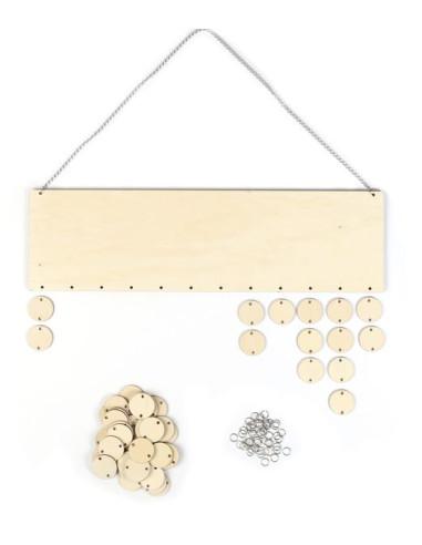Calendrier des anniversaires en bois... Calendrier des anniversaires en bois...
