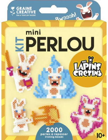 Kit Mini Perlou 2000 perles lapins...