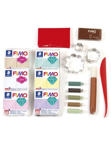 Mallette Kawaii family pâte FIMO -... Mallette Kawaii family pâte FIMO -...