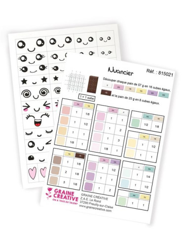 Mallette Kawaii family pâte FIMO -... Mallette Kawaii family pâte FIMO -...