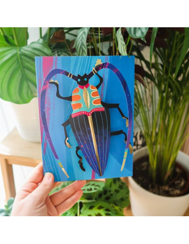 Tableaux 3D Paper bugs - Djeco Tableaux 3D Paper bugs - Djeco