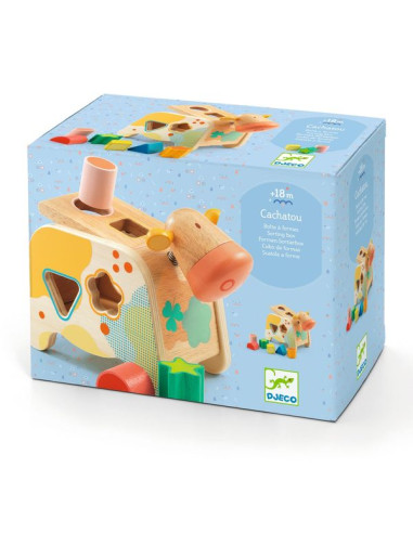 Boîte à forme Cachatou - Djeco Boîte à forme Cachatou - Djeco