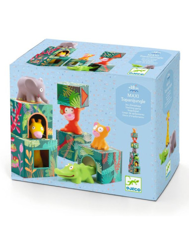Jeu Maxi Topanijungle - Djeco Jeu Maxi Topanijungle - Djeco