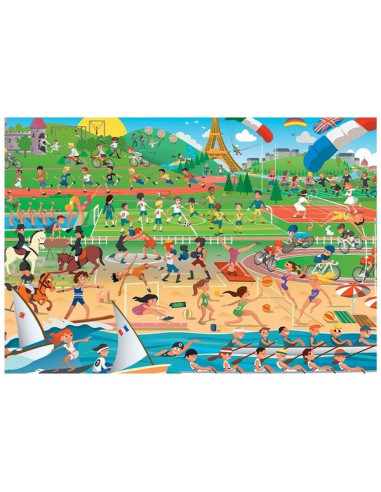 Puzzle Les sports d'été 200 pièces -... Puzzle Les sports d'été 200 pièces -...