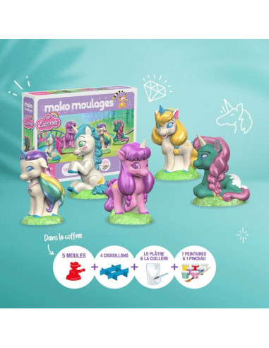 Coffret Mes Licornes - Mako moulages Coffret Mes Licornes - Mako moulages