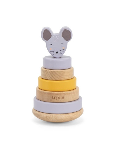 Jouet à empiler en bois Souris - Trixie