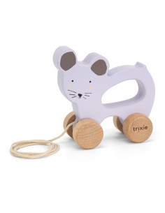 Jouet à tirer en bois...