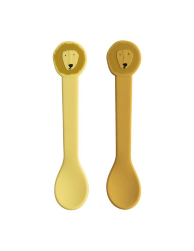 Lot de 2 cuillères en silicone lion -...