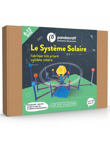 Kit collector le système solaire 8-12 ans - Pandacraft