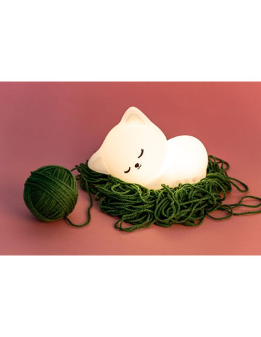 Veilleuse chat Lil'cat blanc Veilleuse chat Lil'cat blanc