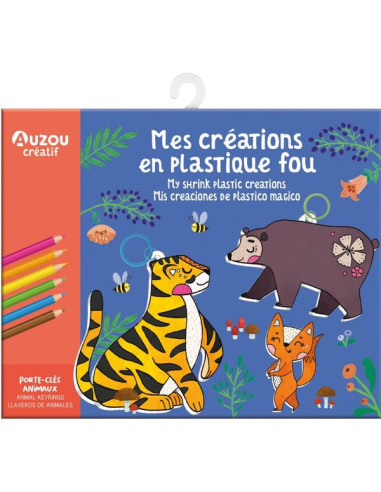 Mes créations en plastique fou - Auzou