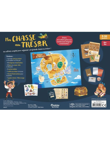 Ma chasse au trésor - Auzou Ma chasse au trésor - Auzou