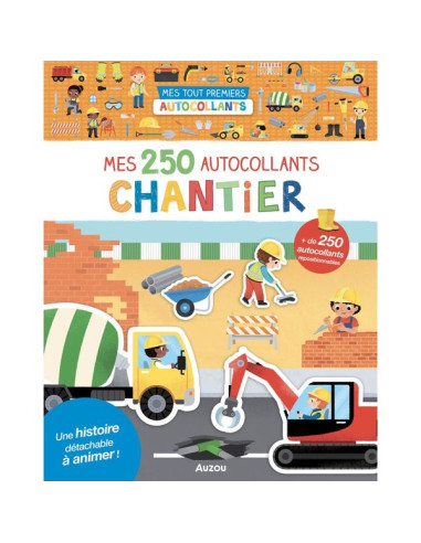 Mes 250 Autocollants Chantier - Auzou