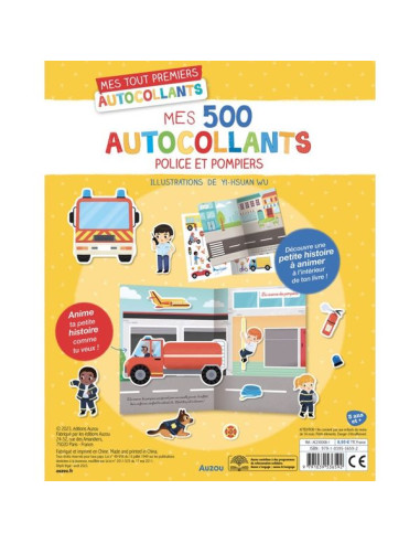 Mes 500 Autocollants police et... Mes 500 Autocollants police et...