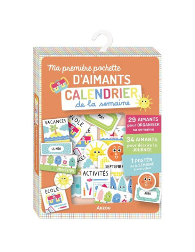 Calendrier éducatif en tissu pour enfant - Le blog de Mademoiselle