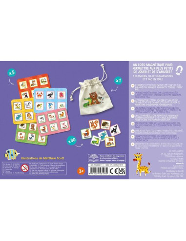 Mon premier loto magnétique - Auzou Mon premier loto magnétique - Auzou