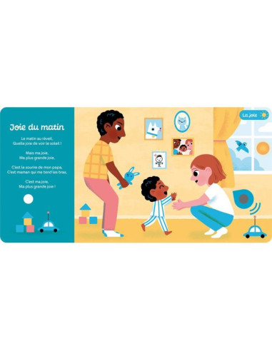 Livre Mes comptines des émotions - Auzou Livre Mes comptines des émotions - Auzou