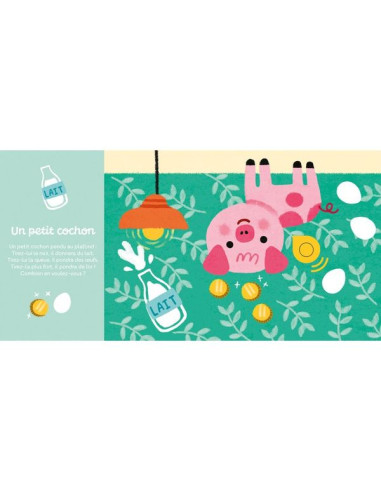 Livre Mes comptines de la ferme - Auzou Livre Mes comptines de la ferme - Auzou