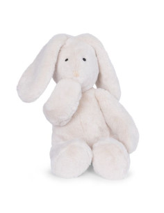 Peluche grand lapin crème...