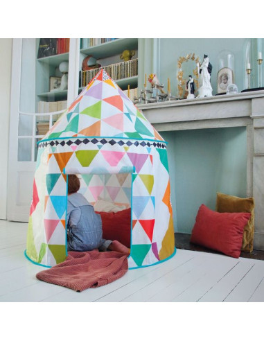 Cabane multicolore - Djeco Cabane multicolore - Djeco