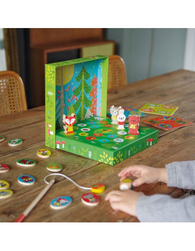 Coffret 4 jeux Ludo Wood - Djeco