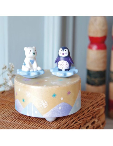 Ice park melody - Boite à musique Djeco Ice park melody - Boite à musique Djeco