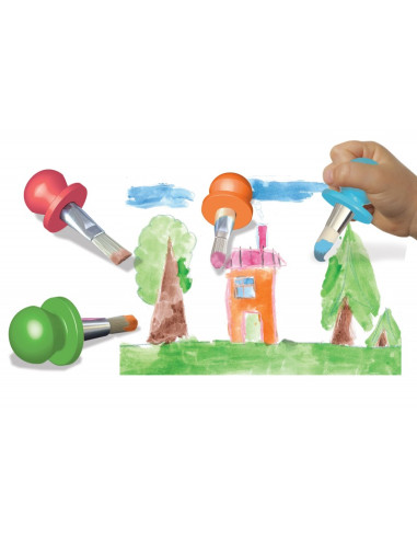 Mes premiers pinceaux - CréaLign' Mes premiers pinceaux - CréaLign'