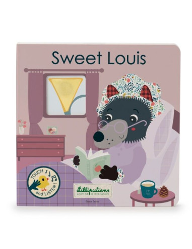 Sweet Louis livre tactile et sonore -...