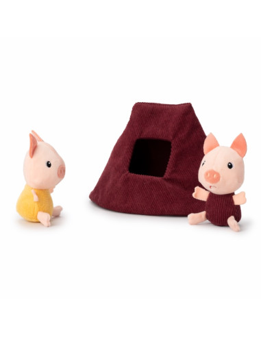 Les maisons du loup et des 3 petits... Les maisons du loup et des 3 petits...