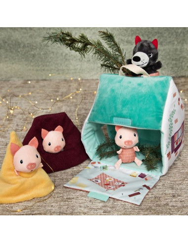 Les maisons du loup et des 3 petits... Les maisons du loup et des 3 petits...