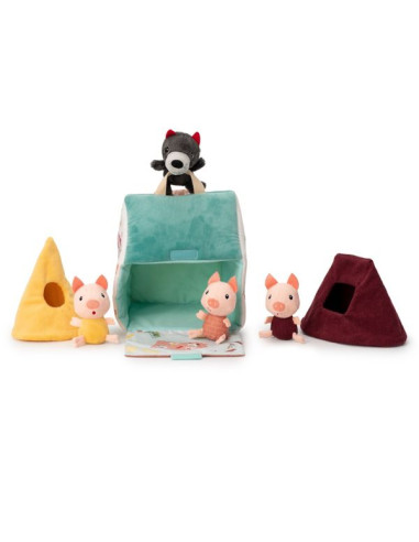 Les maisons du loup et des 3 petits... Les maisons du loup et des 3 petits...