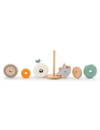 Joe pyramide à empiler - Lilliputiens Joe pyramide à empiler - Lilliputiens