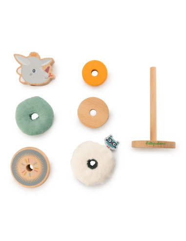 Joe pyramide à empiler - Lilliputiens Joe pyramide à empiler - Lilliputiens