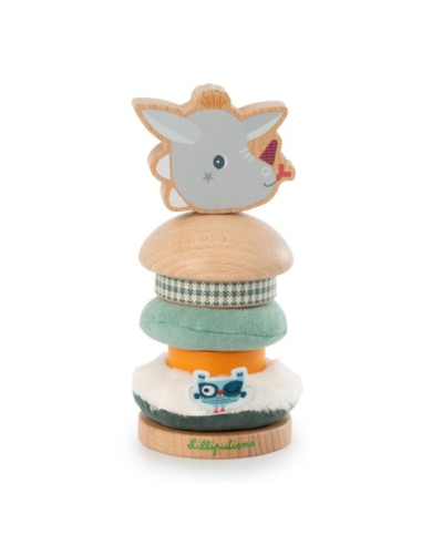 Joe pyramide à empiler - Lilliputiens Joe pyramide à empiler - Lilliputiens