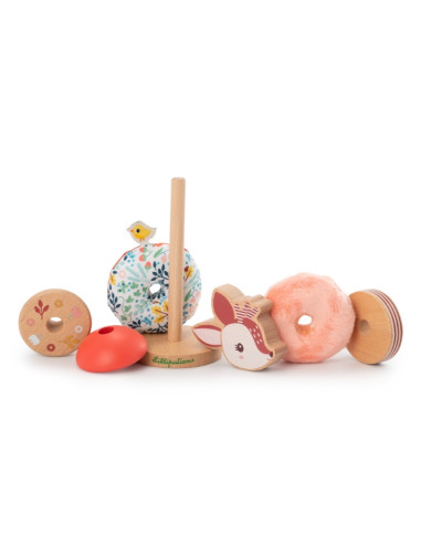 Stella pyramide à empiler - Lilliputiens Stella pyramide à empiler - Lilliputiens