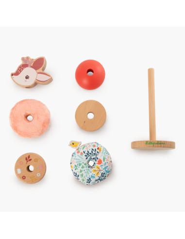 Stella pyramide à empiler - Lilliputiens Stella pyramide à empiler - Lilliputiens