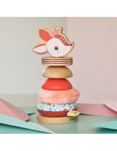 Stella pyramide à empiler - Lilliputiens Stella pyramide à empiler - Lilliputiens