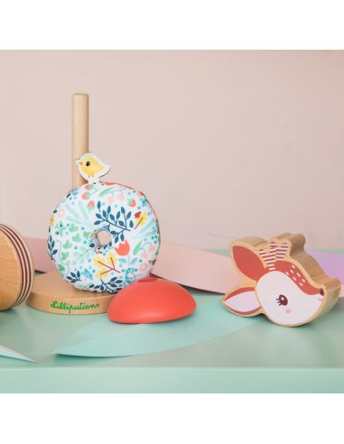 Stella pyramide à empiler - Lilliputiens Stella pyramide à empiler - Lilliputiens