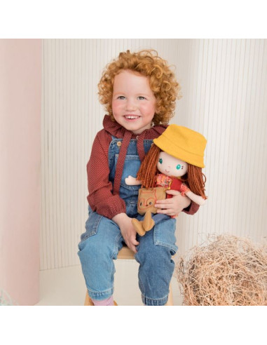 Poupée Léa nature - Lilliputiens Poupée Léa nature - Lilliputiens