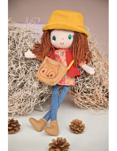 Poupée Léa nature - Lilliputiens Poupée Léa nature - Lilliputiens
