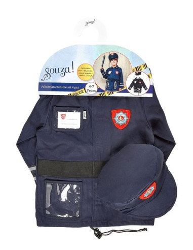 Déguisement Pompier avec accessoires 4-7 ans - Souza
