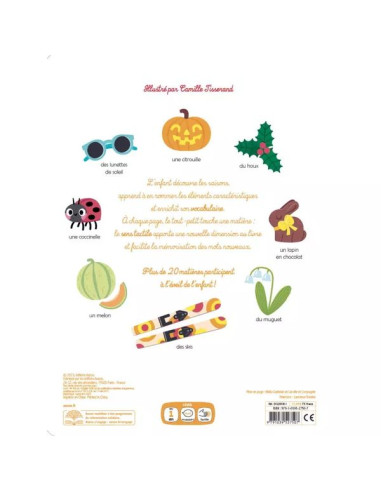 Livre Mes premières saisons à toucher... Livre Mes premières saisons à toucher...