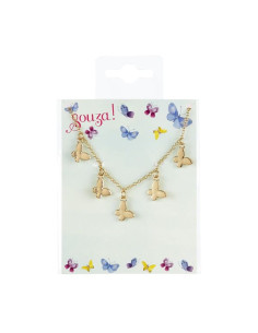 Collier Karen papillon doré...