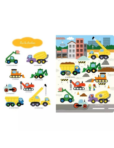 Livre Mes premiers véhicules à... Livre Mes premiers véhicules à...