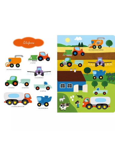 Livre Mes premiers véhicules à... Livre Mes premiers véhicules à...