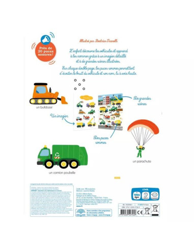 Livre Mes premiers véhicules à... Livre Mes premiers véhicules à...